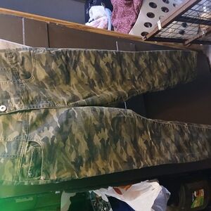 NOBO High Rise Sculpting Skinny Pants - Camouflage